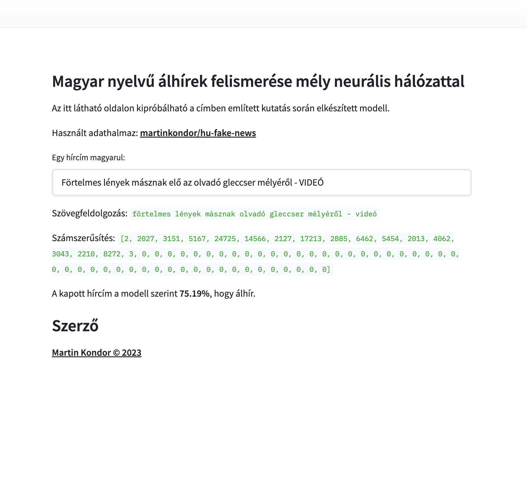 Efficient Fake News Detection Models